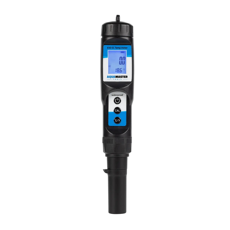 Aqua Master E50 Pro EC Temp Meter - GrowPro Hydroponics Ltd