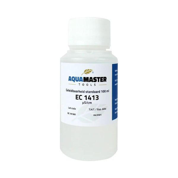 Aqua Master EC 1413 Calibration Solution - 100mg - GrowPro Hydroponics Ltd