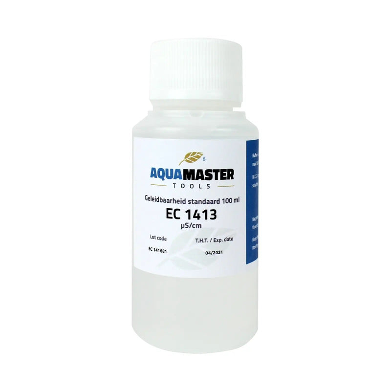 Aqua Master EC 1413 Calibration Solution - 100mg - GrowPro Hydroponics Ltd