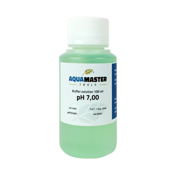 Aqua Master PH 7.00 Calibration Solution - 100ml - GrowPro Hydroponics Ltd