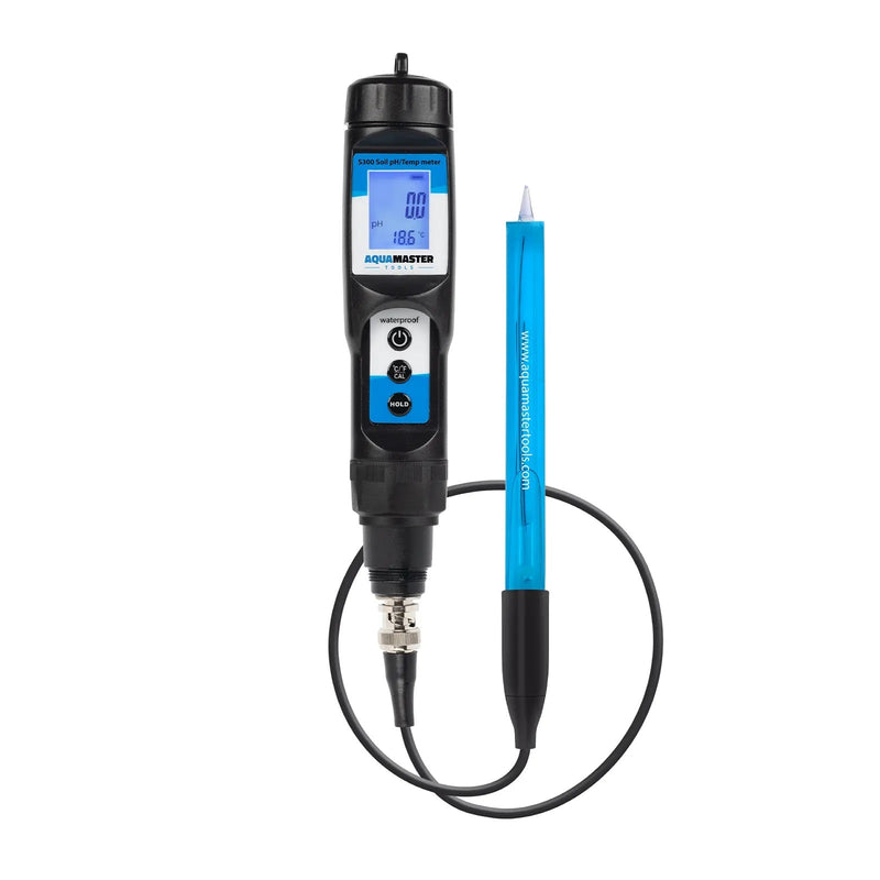 Aqua Master S300 Pro 2 Substrate PH Temp Meter - GrowPro Hydroponics Ltd