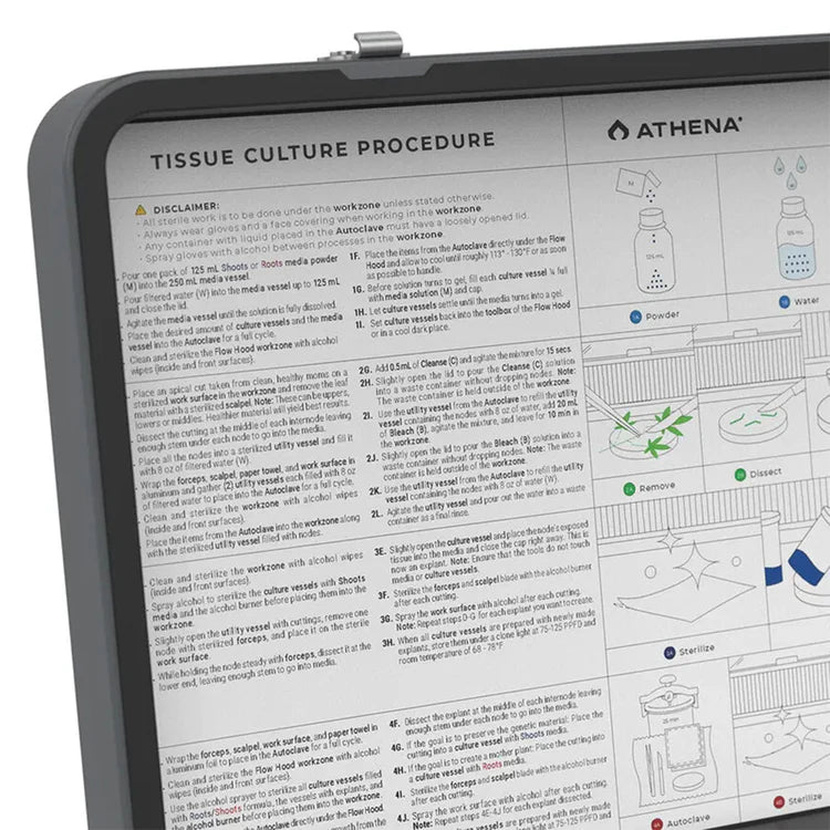 Athena Nutrients Tissue Culture Kit - GrowPro Hydroponics Ltd