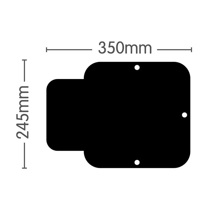 Autopot 1Pot Tray and Lid (Square) 8.5L - 15L - GrowPro Hydroponics Ltd