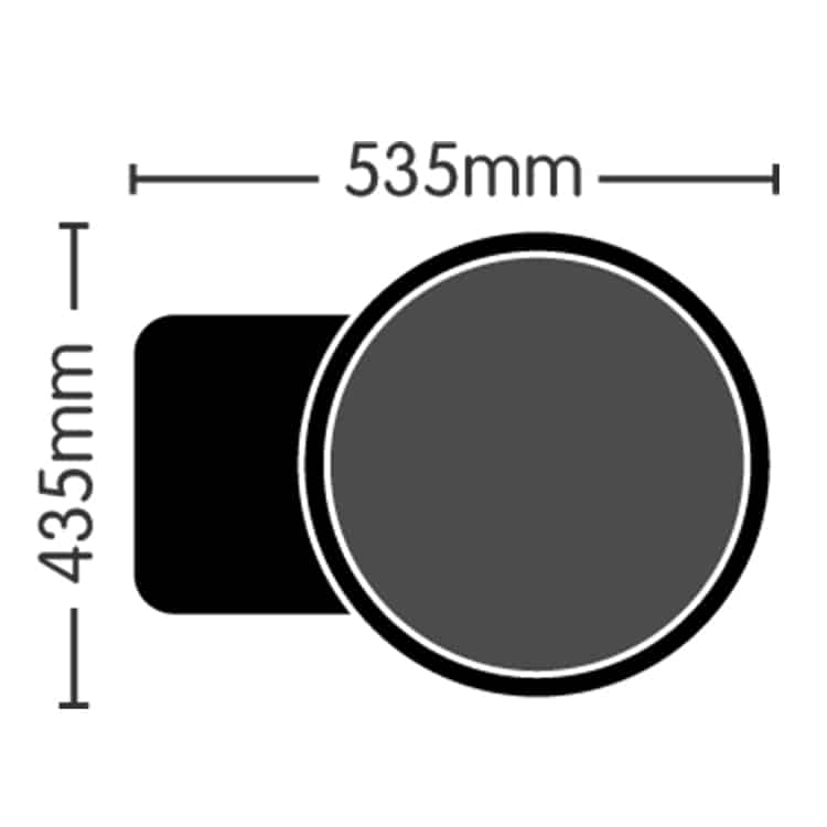 Autopot XXL Module Tray and Lid with 9mm Grommet (35L - 50L) - GrowPro Hydroponics Ltd