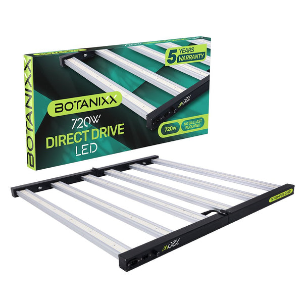 Botanixx 720W Direct Drive LED Grow Light – 5 Year Warranty - GrowPro Hydroponics Ltd