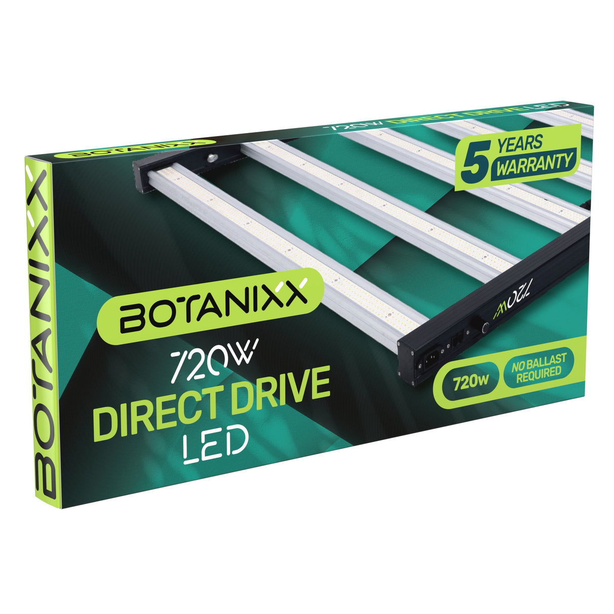 Botanixx 720W Direct Drive LED Grow Light – 5 Year Warranty - GrowPro Hydroponics Ltd