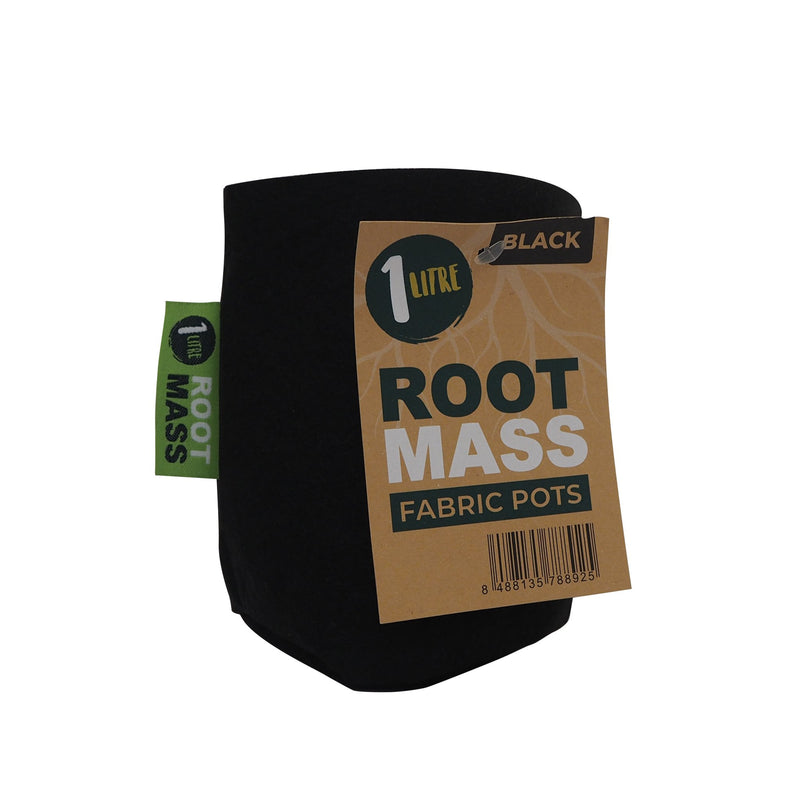 Bulk RootMass Black Thick Fabric Pots - GrowPro Hydroponics Ltd