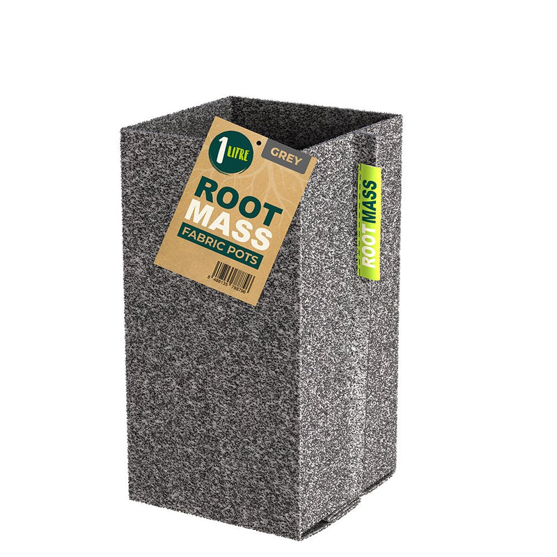 Bulk RootMass Grey Fabric Pots - GrowPro Hydroponics Ltd