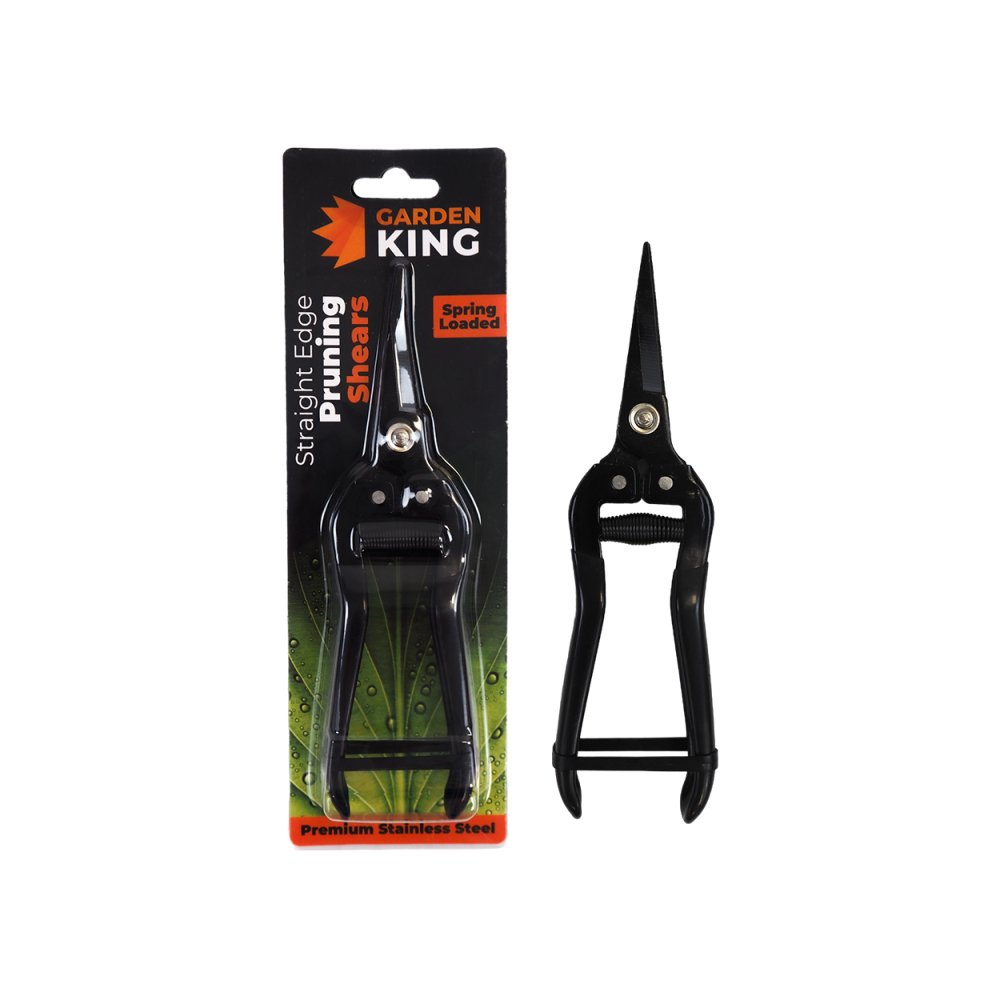 Garden King - Straight Edge Pruning Shears - GrowPro Hydroponics Ltd