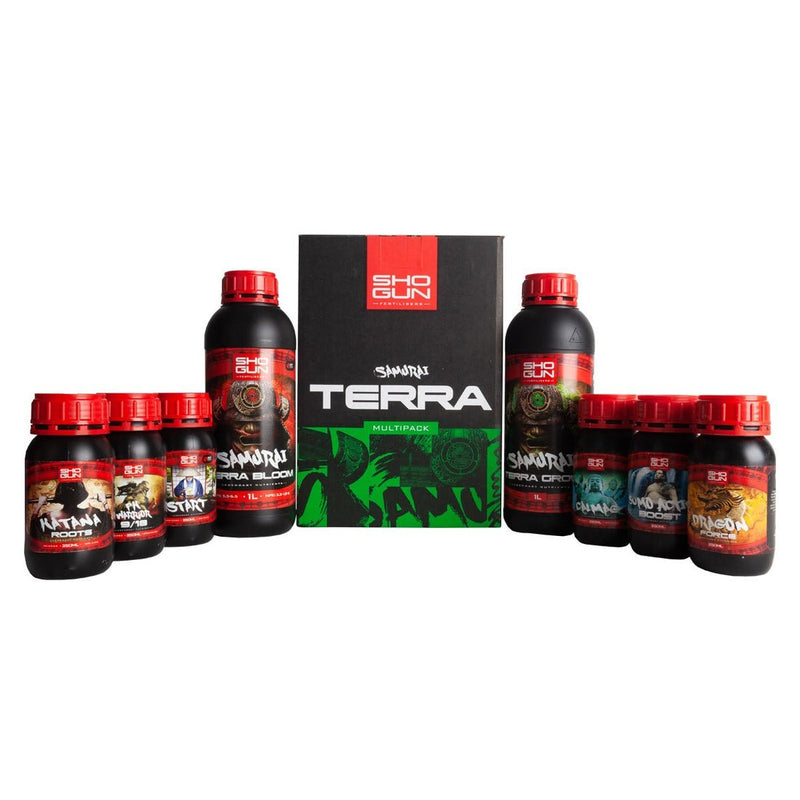 SHOGUN Samurai Terra Multipack - GrowPro Hydroponics Ltd