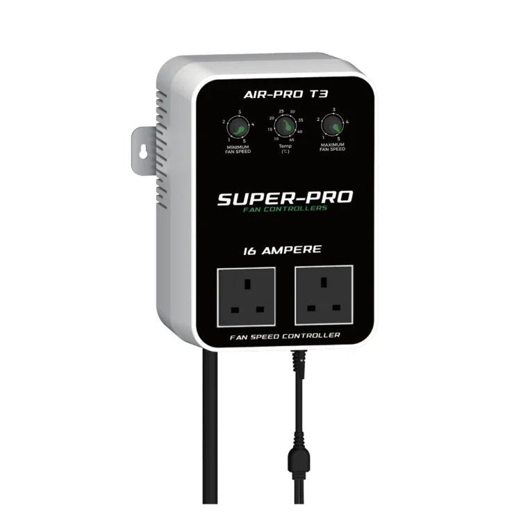 Super - Pro Air - Pro T - Series Fan Controllers - GrowPro Hydroponics Ltd