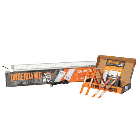Underdawg 120W LED Undercanopy Fixture + Complete Accessory Kit - GrowPro Hydroponics Ltd