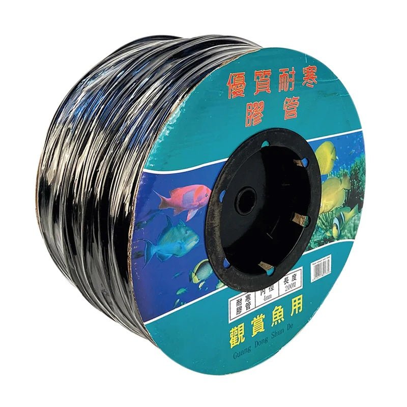 4mm Air Line 200m Roll (Black) - GrowPro Hydroponics Ltd