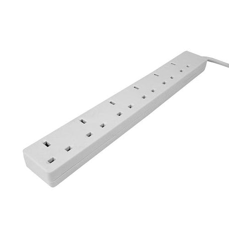 6 Gang Power Extension Lead - GrowPro Hydroponics Ltd