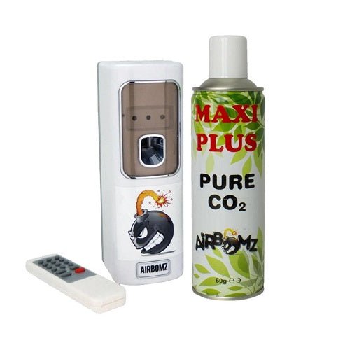 Airbomz CO₂ Dispenser - Maxi Can Included - GrowPro Hydroponics Ltd