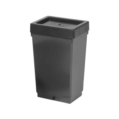 Autopot 47ltr Black Tank Drilled with 9mm Grommet & Lid - GrowPro Hydroponics Ltd