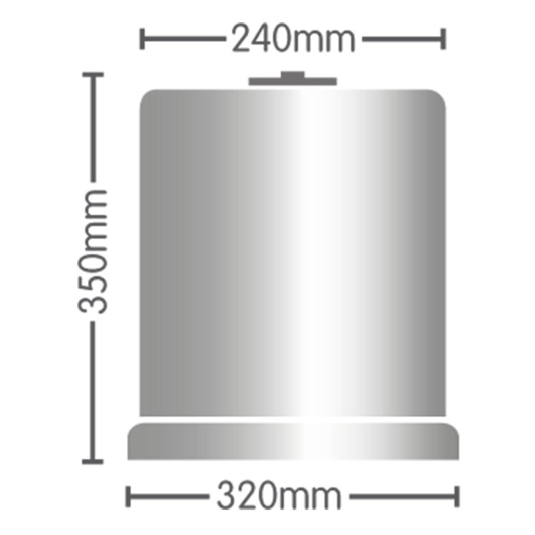 Autopot Clear Propogation Dome & Lid for 25ltr Pots - GrowPro Hydroponics Ltd