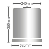 Autopot Clear Propogation Dome & Lid for 25ltr Pots - GrowPro Hydroponics Ltd
