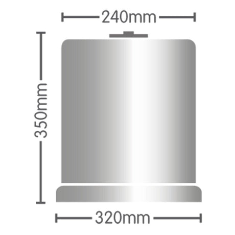 Autopot Clear Propogation Dome & Lid for 25ltr Pots - GrowPro Hydroponics Ltd
