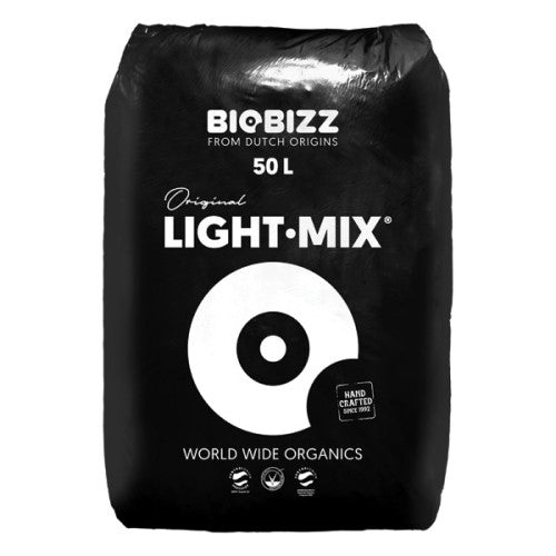 Biobizz Light Mix Potting Soil - 50L - GrowPro Hydroponics Ltd