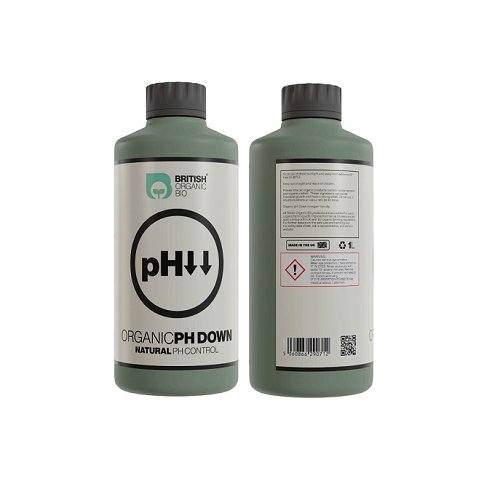 British Organic Bio - PH Down - GrowPro Hydroponics Ltd