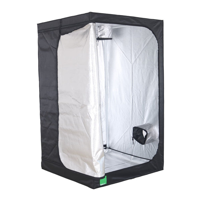 BudBox LITE Silver Mylar Grow Tent - 120cm x 120cm x 200cm - GrowPro Hydroponics Ltd