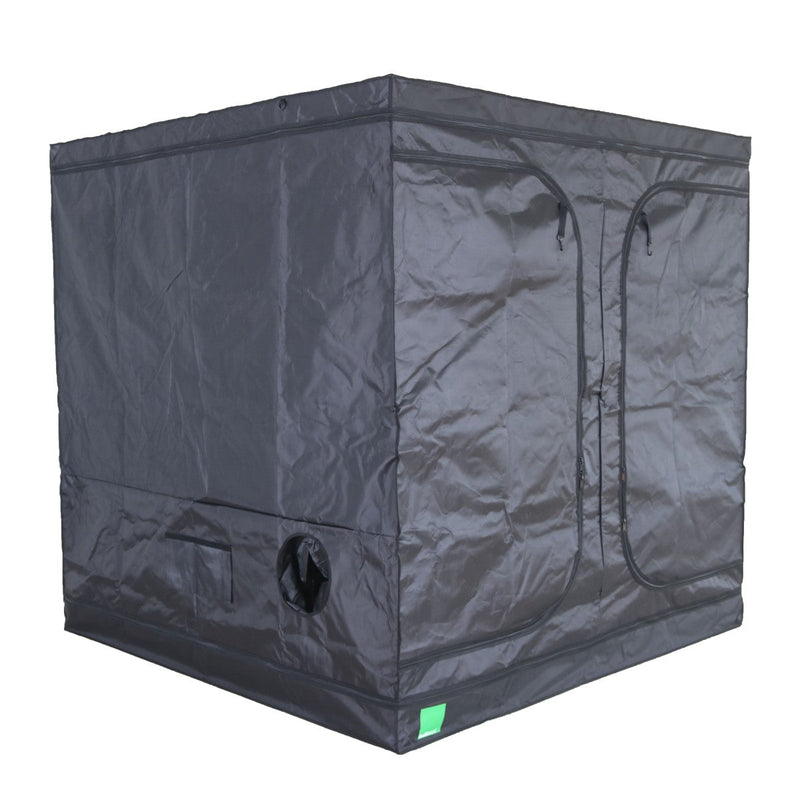BudBox LITE Silver Mylar Grow Tent - 200cm x 200cm x 200cm - GrowPro Hydroponics Ltd