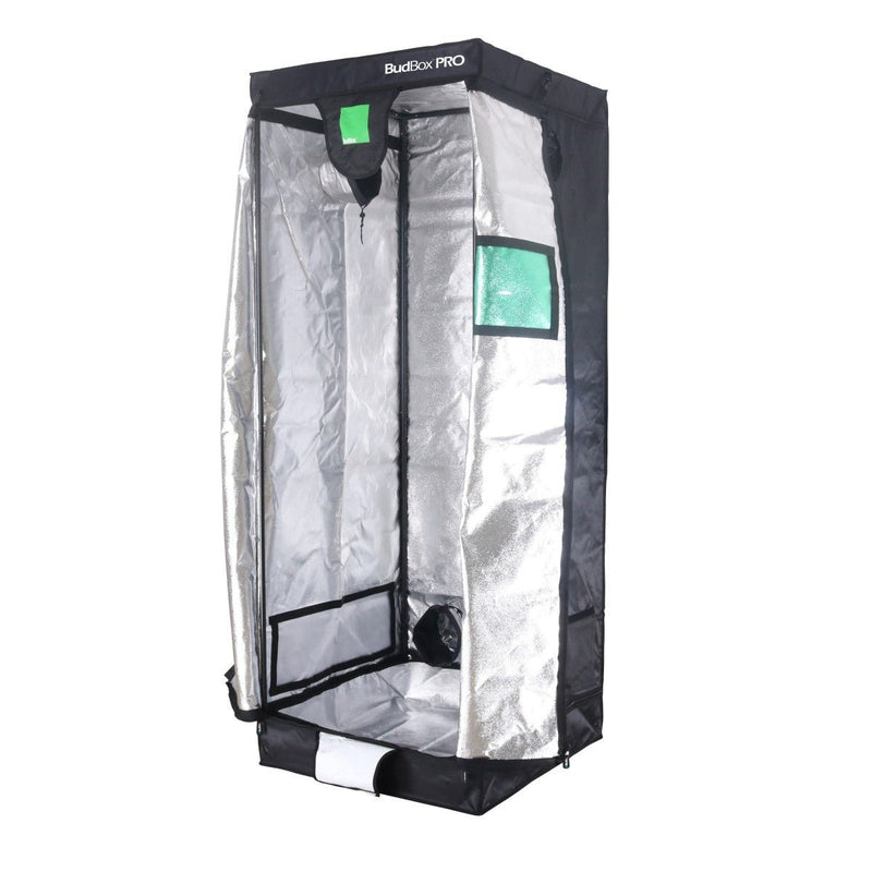 BudBox Pro Medium Grow Tent - 75cm x 75cm x 200cm - GrowPro Hydroponics Ltd