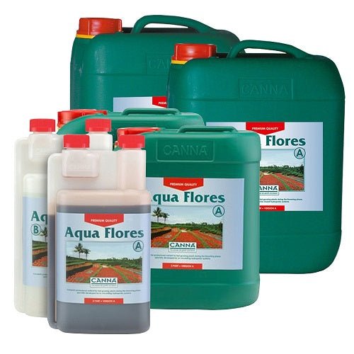 Canna Aqua Flores (A+B) - GrowPro Hydroponics Ltd