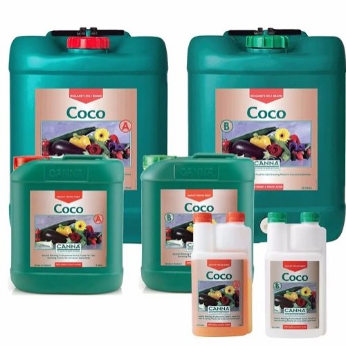 Canna Coco Professional Nutrients (A+B) - GrowPro Hydroponics Ltd