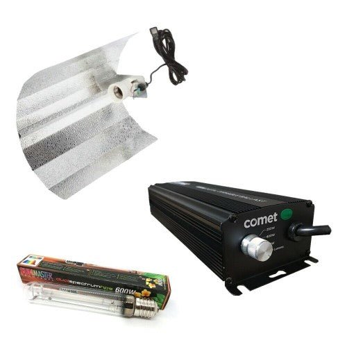Comet 600W Dimmable Digital Light Kit - GrowPro Hydroponics Ltd