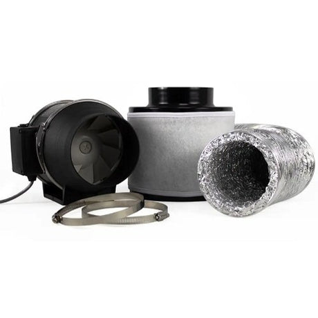 Cyclone Twin Speed Fan & Filter Complete Kit - GrowPro Hydroponics Ltd