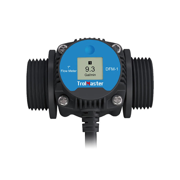 DFM1-AquaX 1" Digital Flow Meter - GrowPro Hydroponics Ltd