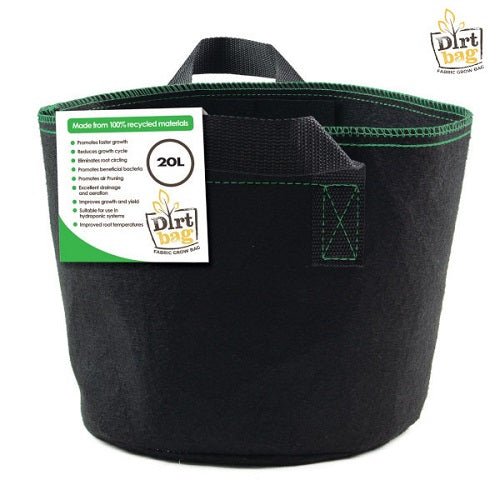 Dirt Bag (100% Recycled Fabric Pot) - GrowPro Hydroponics Ltd