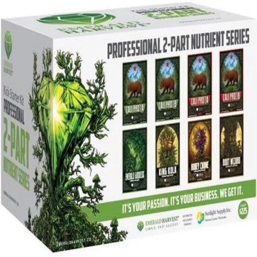 Emerald Harvest Cali Pro 2-Part Base Grow Bloom Kick-Starter Kit - GrowPro Hydroponics Ltd
