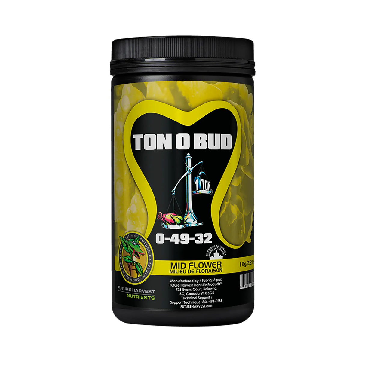 Future Harvest Ton-O-Bud - GrowPro Hydroponics Ltd
