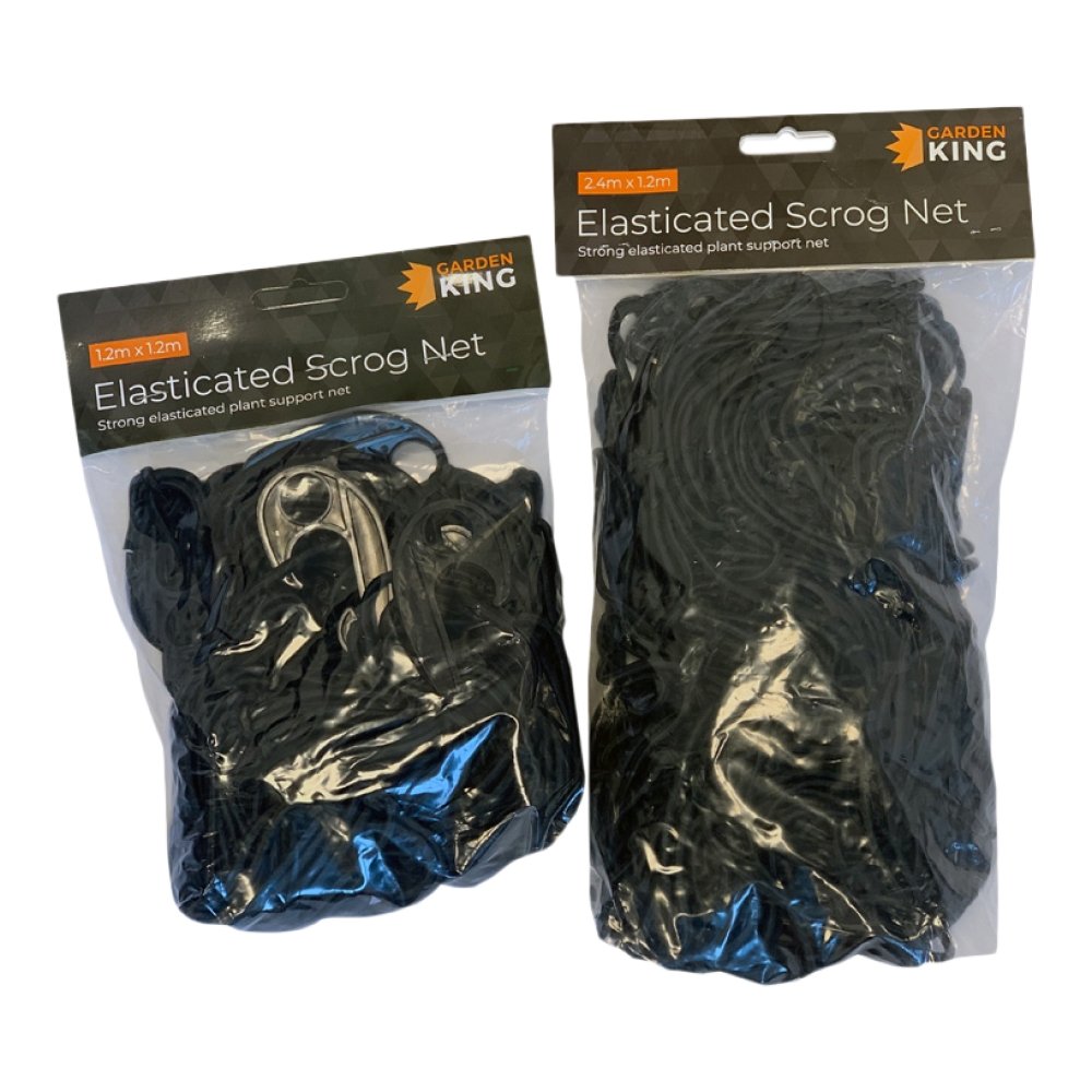 Garden King Heavy Duty Elasticated Scrog Net - GrowPro Hydroponics Ltd