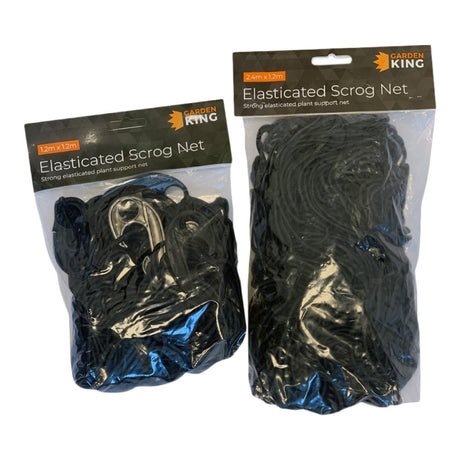Garden King Heavy Duty Elasticated Scrog Net - GrowPro Hydroponics Ltd