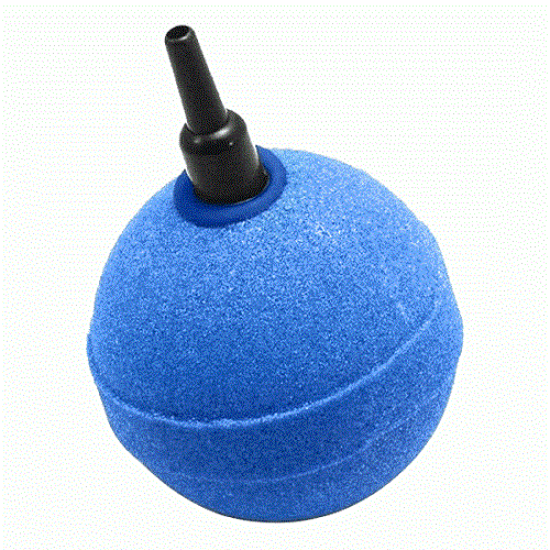 Golf Ball Airstone 50mm Blue - GrowPro Hydroponics Ltd