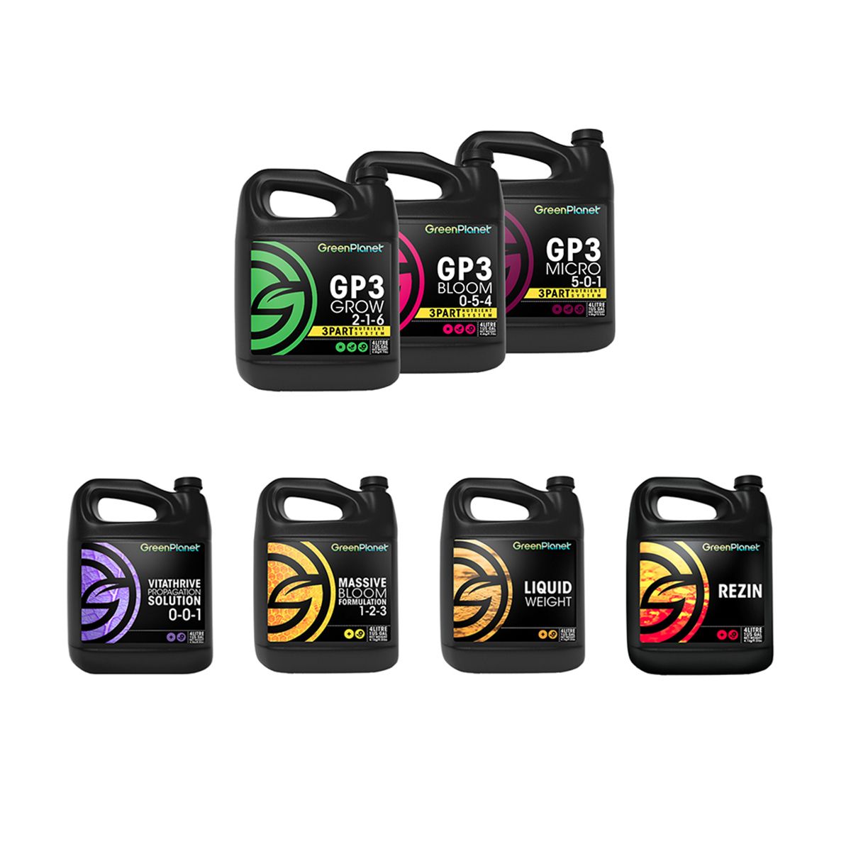 Green Planet GP3 Kit (3 Part) - GrowPro Hydroponics Ltd