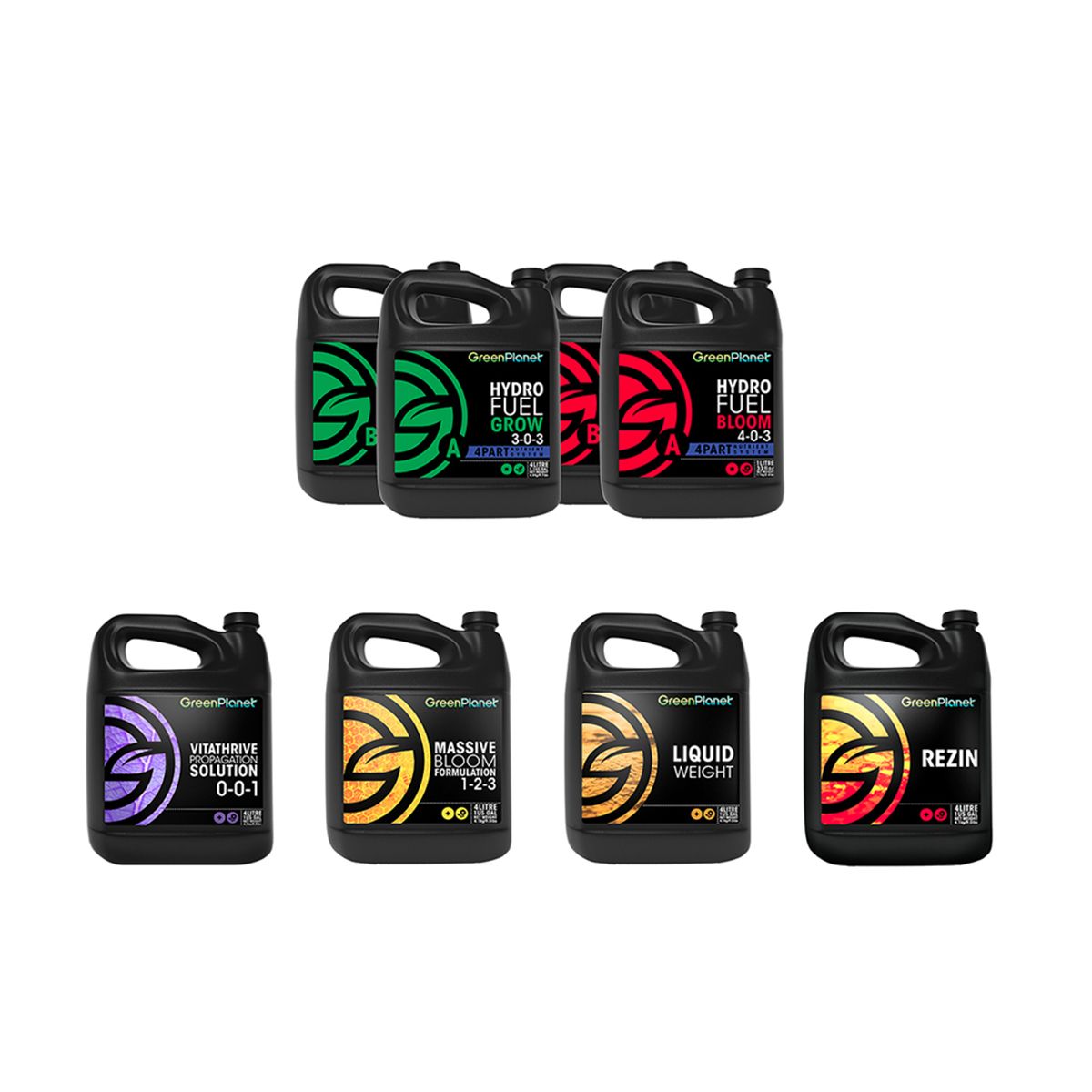 Green planet Hydro Fuel Kit (4 Part) - GrowPro Hydroponics Ltd