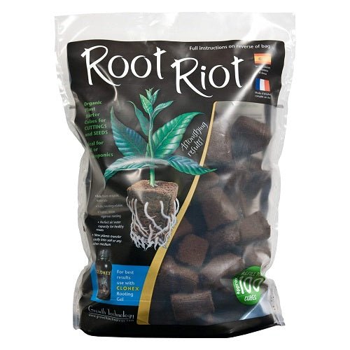 GT Root Riot Bag 100 Cubes - GrowPro Hydroponics Ltd