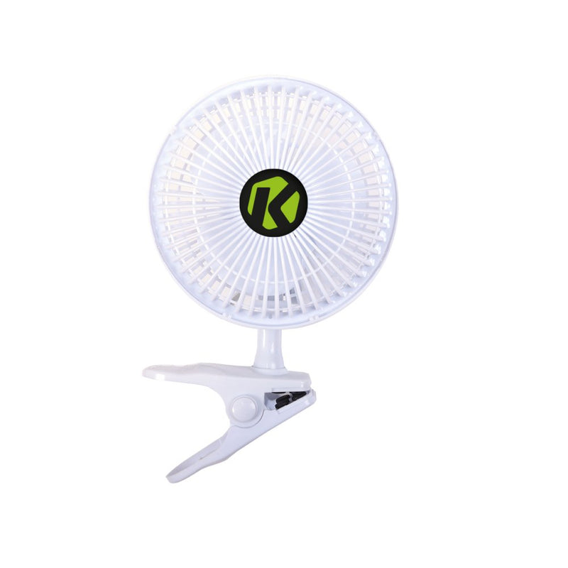 Krystal 6" Clip On Fan - GrowPro Hydroponics Ltd