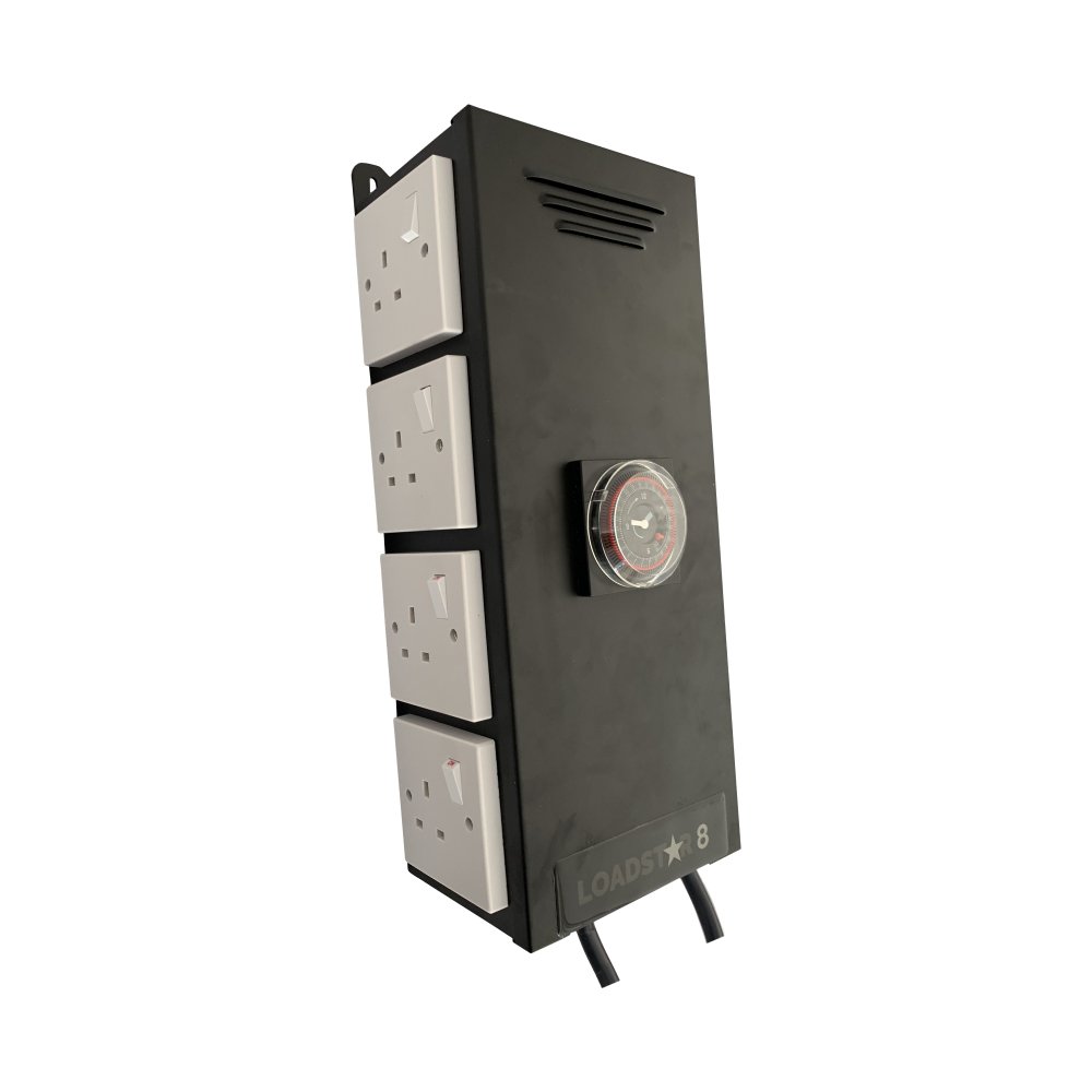 Loadstar 2,4,6,8 Way Timer Contactor - GrowPro Hydroponics Ltd