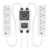 LUMII BLACK (4-8) WAY CONTACTOR TIMERS - GrowPro Hydroponics Ltd