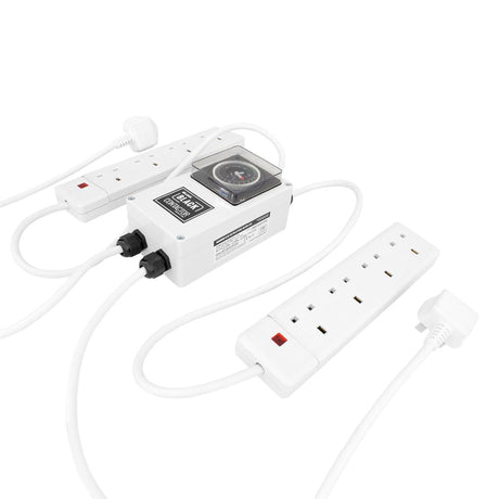 LUMII BLACK (4-8) WAY CONTACTOR TIMERS - GrowPro Hydroponics Ltd