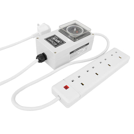 LUMII BLACK (4-8) WAY CONTACTOR TIMERS - GrowPro Hydroponics Ltd