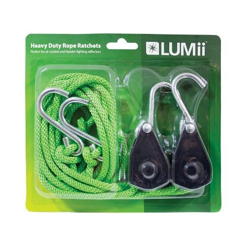 LUMii Heavy Duty Rope Ratchet - Pack of 2 - GrowPro Hydroponics Ltd