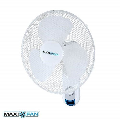Maxifan 16" Oscillating Wall Fan - 3 Speed - GrowPro Hydroponics Ltd