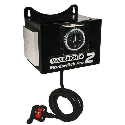 Maxiswitch Pro Relay Lighting Timer Contactor - GrowPro Hydroponics Ltd